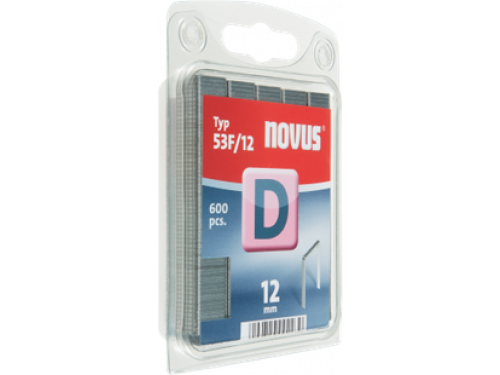 NOVUS спојници novus тип D 53F/12, 600 парчиња