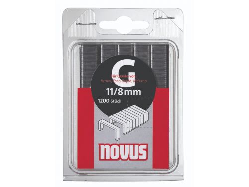 NOVUS спојници novus тип G 11/6, 1200 парчиња