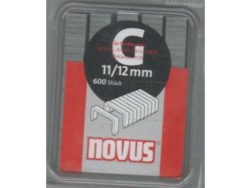 NOVUS спојници novus тип G 11/12, 600 парчиња