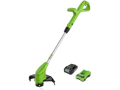 GREENWORKS Тример+батерија+полнач G24LTK2