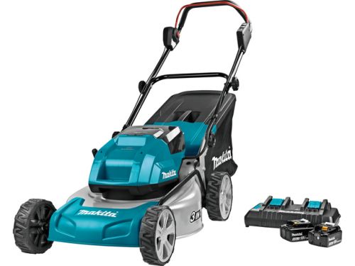 Makita Акумулатор.косилка 18V+18V, 460mm-Профи DLM460PT2
