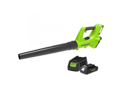 GREENWORKS Дувалка+батерија+полнач G24ABK2