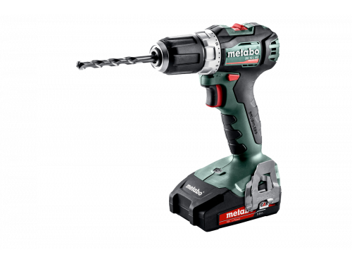 BS 18 L BL 2x2,0Ah, metaBOX 145 бат. дупчалка