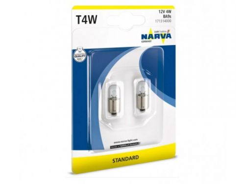 NARVA сијалица Т 4W 12V блистер