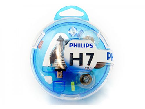 PHILIPS сет резервни сијалици H7,12V