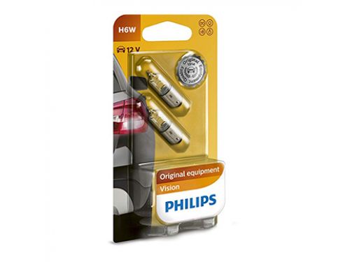 PHILIPS сијалица Х6W 12036 12V BAH9с