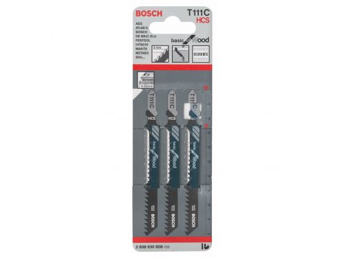 BOSCH PRO T 111 C пилa за дрво, 3 парчиња