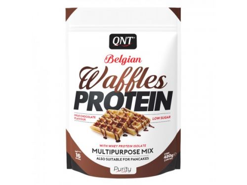 QNT Protein waffles 480G Milk chocolate